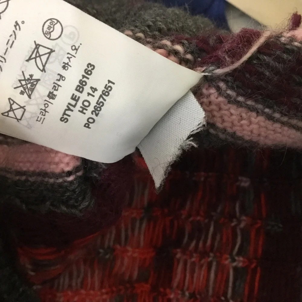 J. Crew Fair Isle Wool Mohair Blend Crewneck Sweater Sz XS